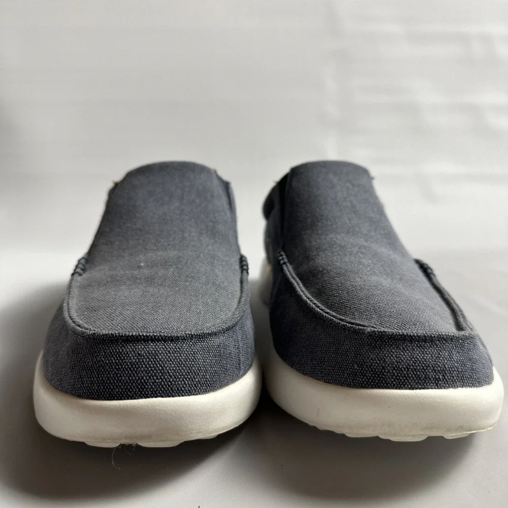 Ortho Comfoot Coastal Grandpa Quiet Luxury Slip On Loafers US 11.5 EU45 Gray
